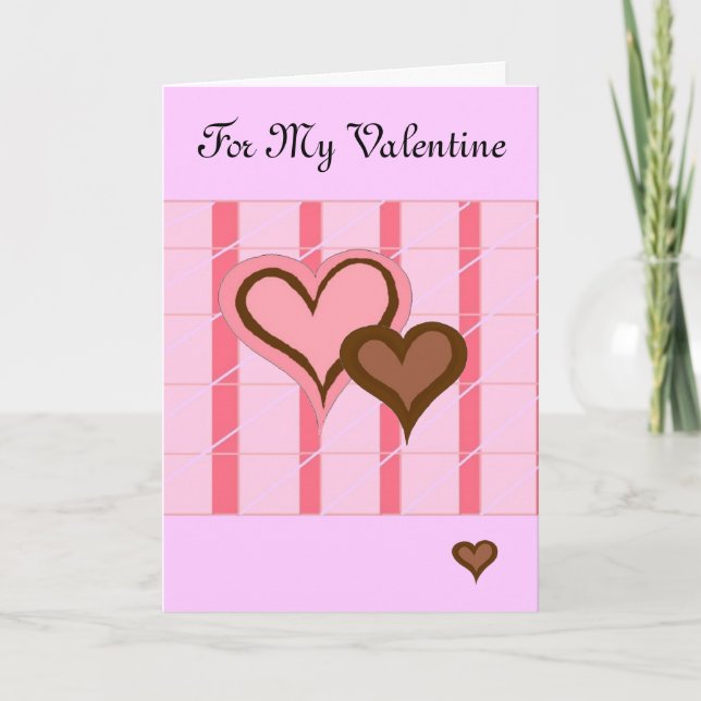 Hearts Holiday Card (Front)