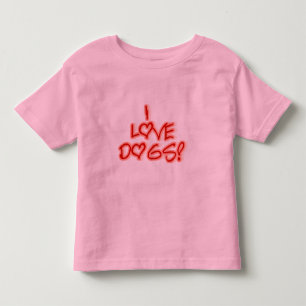 Hearts I Love Dogs Tshirts and Gifts