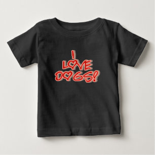Hearts I Love Dogs Tshirts and Gifts