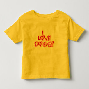 Hearts I Love Dogs Tshirts and Gifts