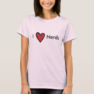 hearts, I , Nerds T-Shirt