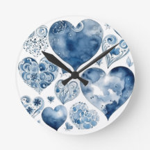 Hearts in Delft Blue 