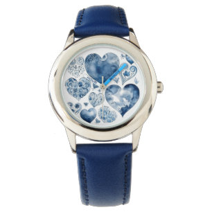 Hearts in Delft Blue  Watch
