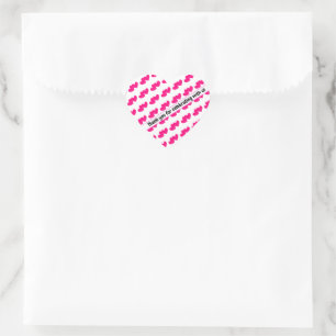 Hearts in heart Thank you for celebrating with us Sticker