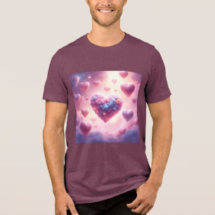 Hearts In The Clouds Tri-Blend Shirt