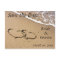 Hearts in the Sand Save the Date Postcards