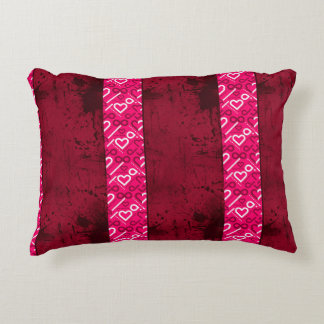 Hearts & Infinity Split Accent Pillow