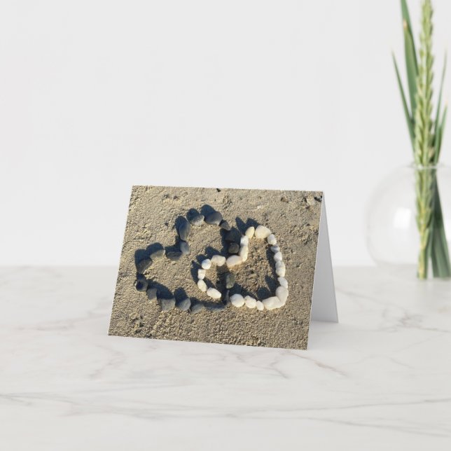 Hearts Intertwined Thank You Card (Front)