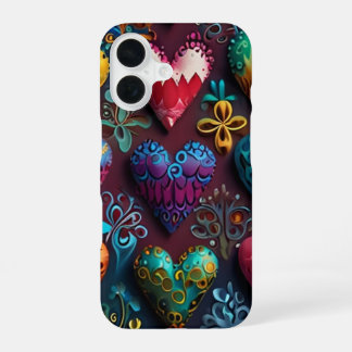 HEARTS iPhone 16 CASE