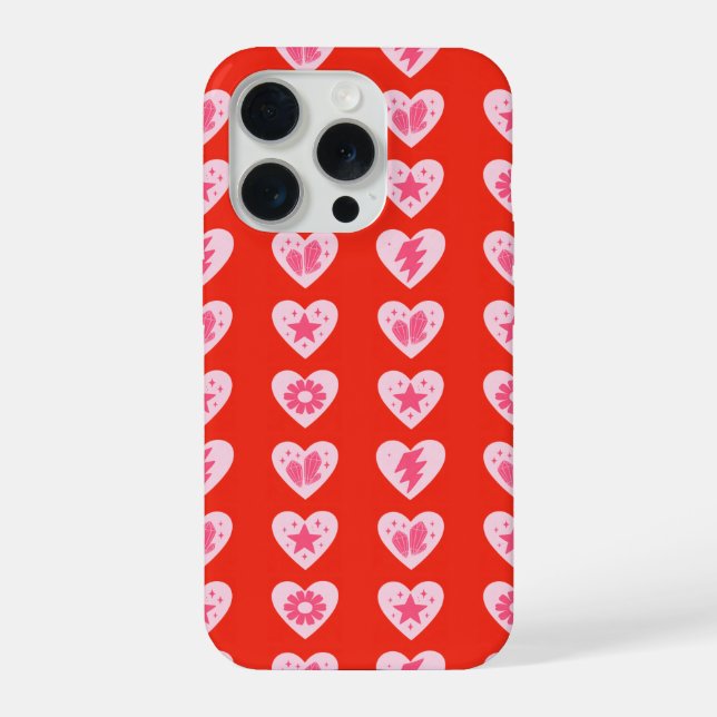 Hearts iPhone Case (Back)