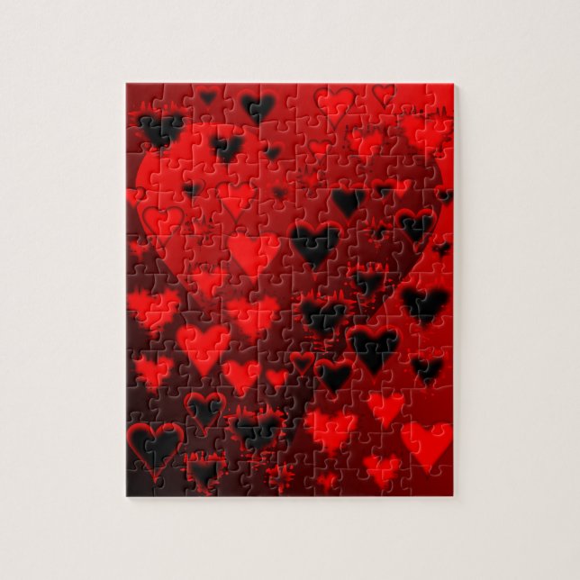 Hearts Jigsaw Puzzle (Vertical)