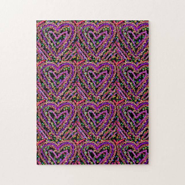 HEARTS JIGSAW PUZZLE (Vertical)