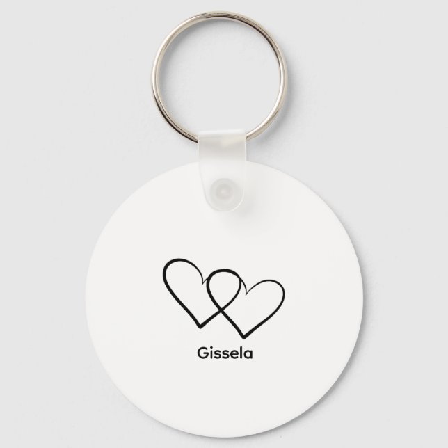 Hearts Keychain (Front)