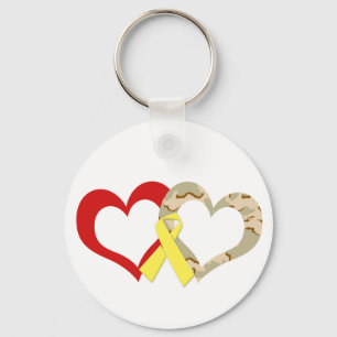 Hearts Keychain