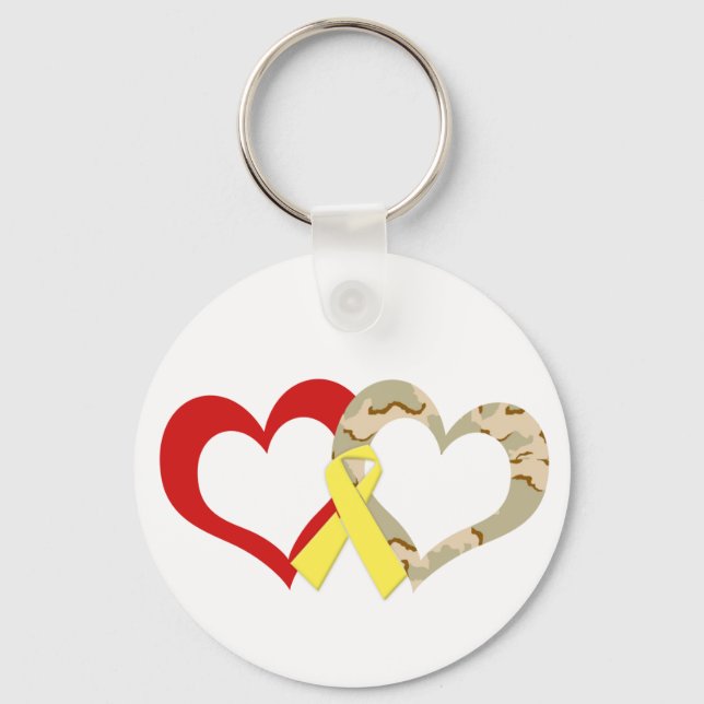 Hearts Keychain (Front)