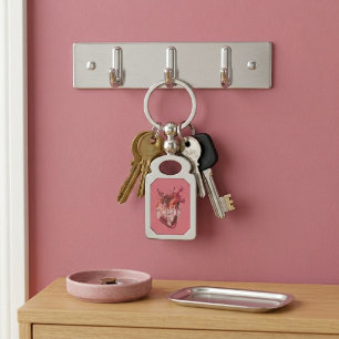 Hearts Keychain
