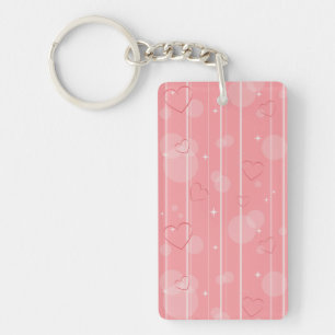 Hearts Keychain