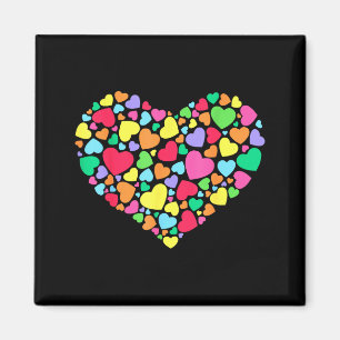 Hearts Kids School Valentines Day Girls Boys  Magnet