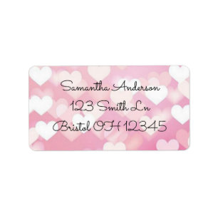 Hearts Label
