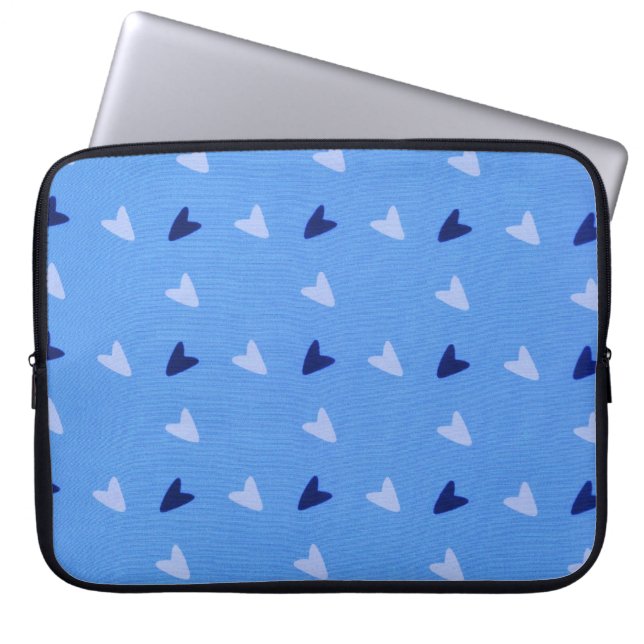Hearts Laptop Sleeve (Front)