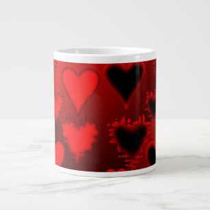 Hearts Large Coffee Mug