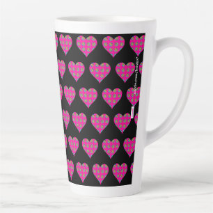 Hearts Latte Mug
