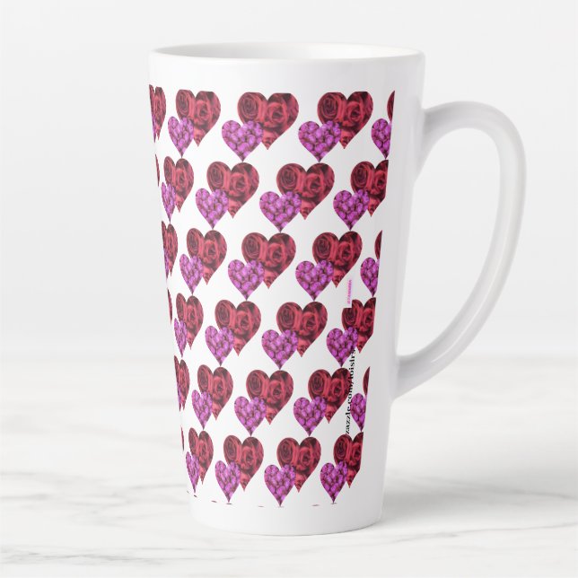 Hearts Latte Mug (Right)