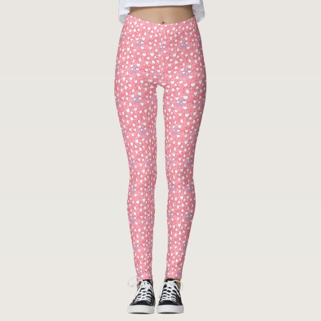Hearts Leggings (Front)