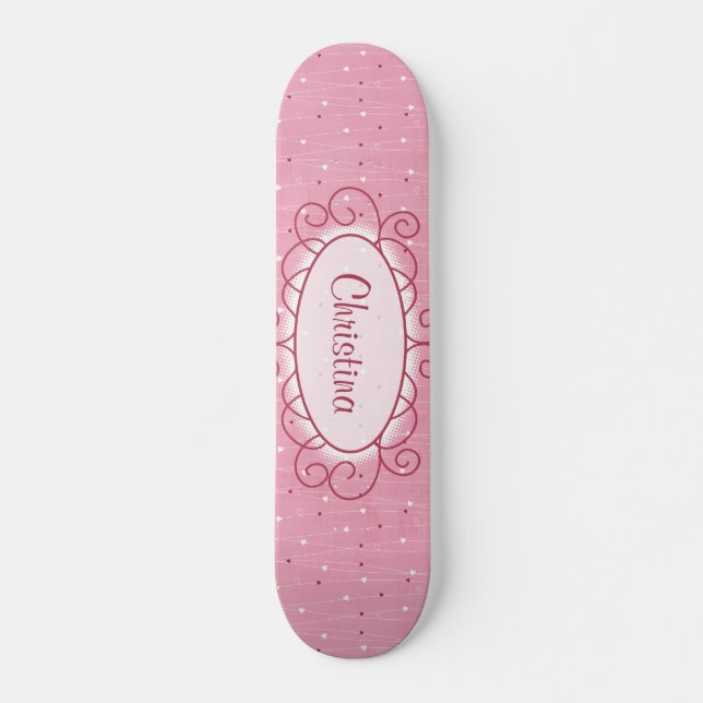 Hearts & Love Comp Skateboard (Front)