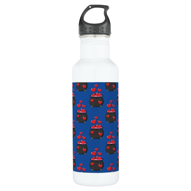 Hearts Love Potion 710 Ml Water Bottle (Front)