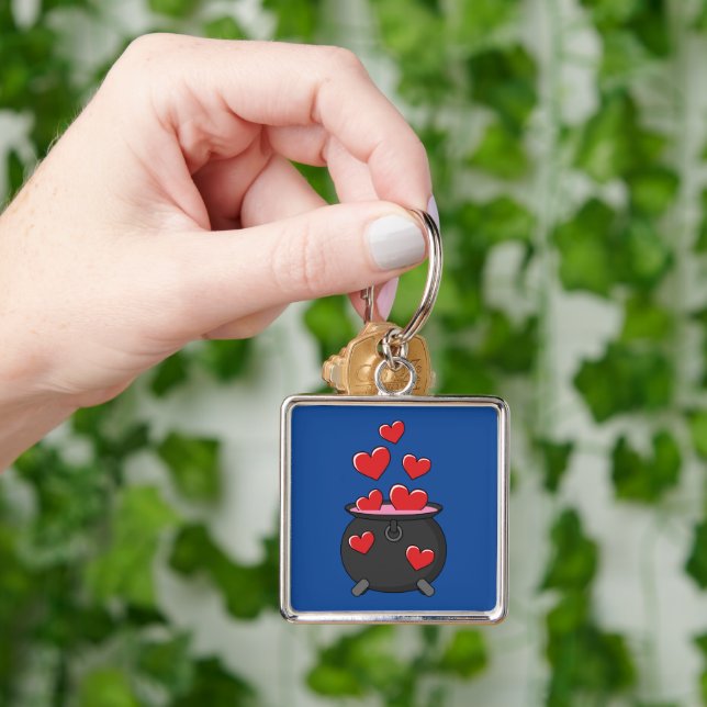 Hearts Love Potion Keychain (Hand)