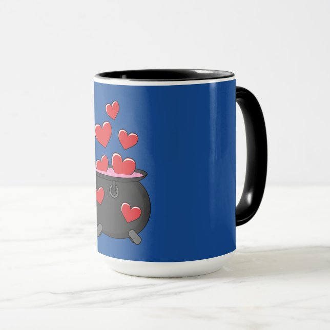 Hearts Love Potion Mug (Front Right)