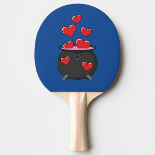 Hearts Love Potion Ping Pong Paddle