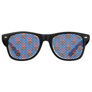 Hearts Love Potion Retro Sunglasses