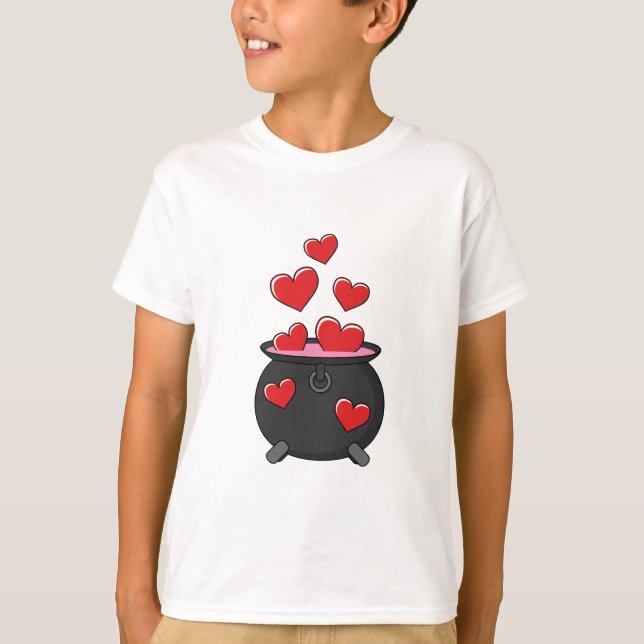 Hearts Love Potion T-Shirt (Front)
