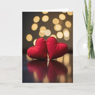 Hearts Love Romance Card