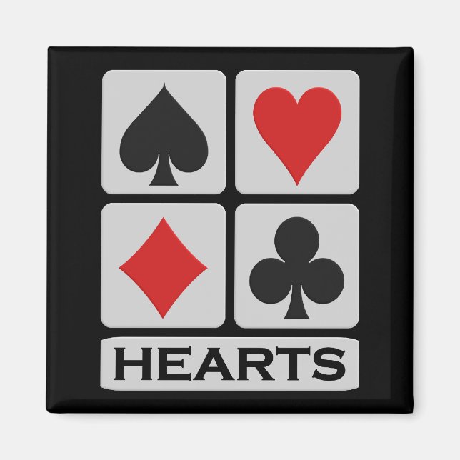 Hearts magnet (Front)
