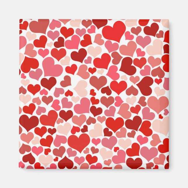 Hearts Magnet (Front)