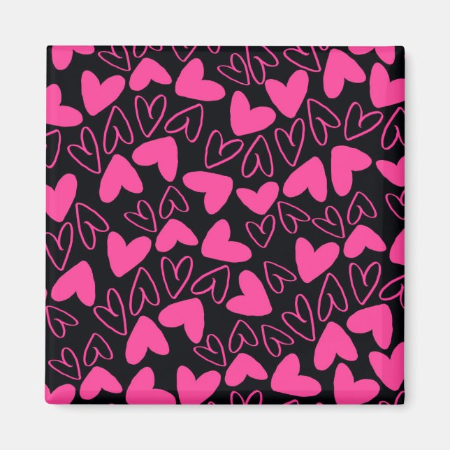 Hearts Magnet (Front)