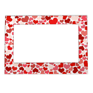 Hearts Magnetic Picture Frame