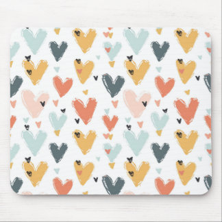 Hearts Mouse Pad