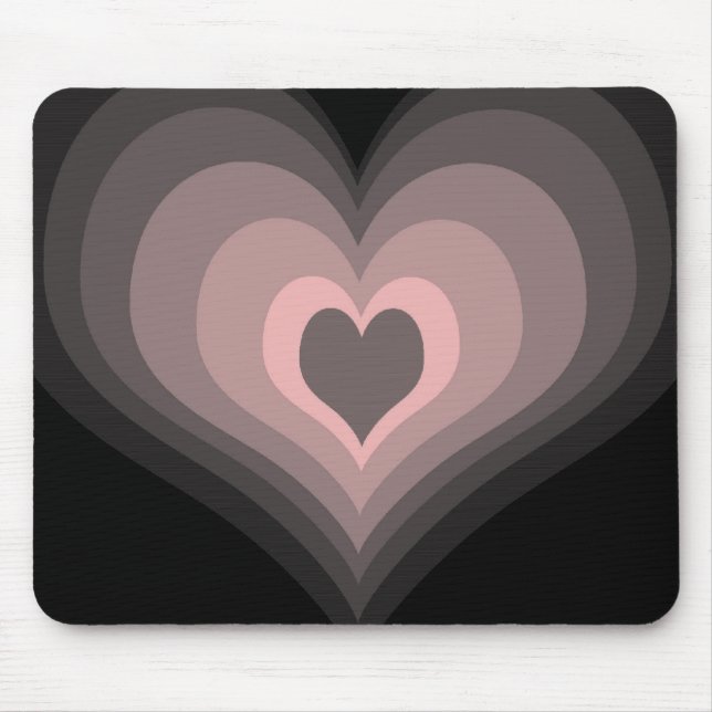 hearts mouse pad (Front)