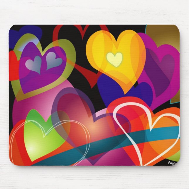 Hearts Mousepad (Front)