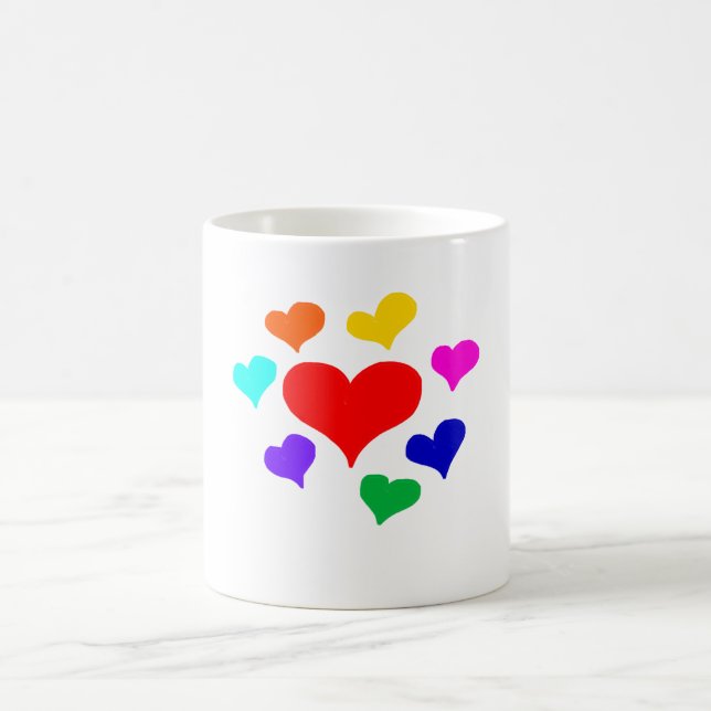 Hearts Mug (Center)
