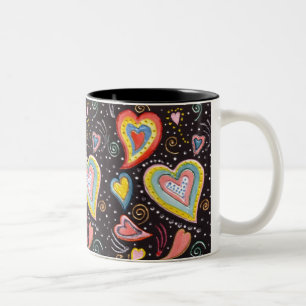 hearts mug