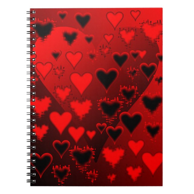 Hearts Notebook (Front)