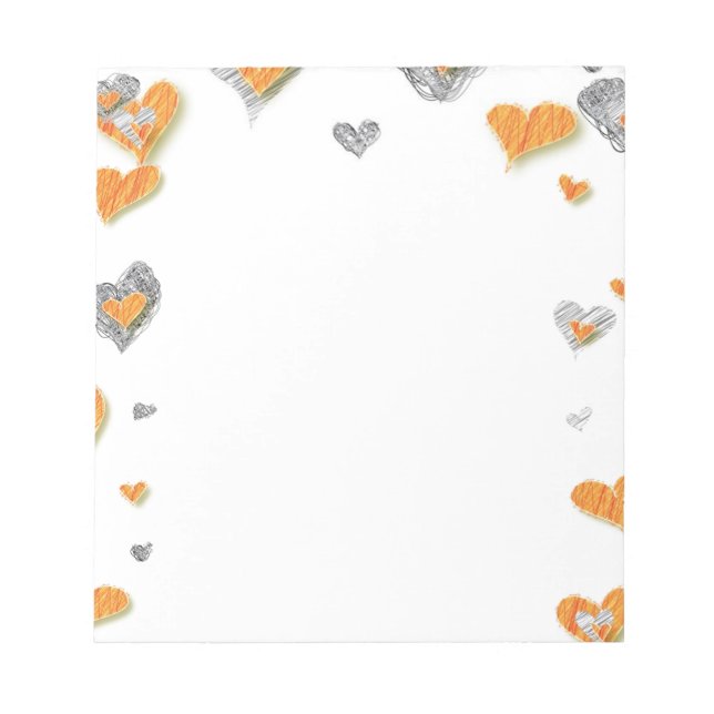 Hearts Notepad (Front)