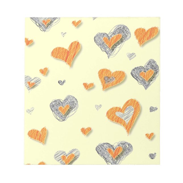 Hearts Notepad (Front)