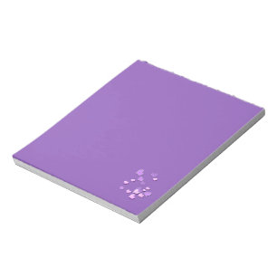   hearts notepad