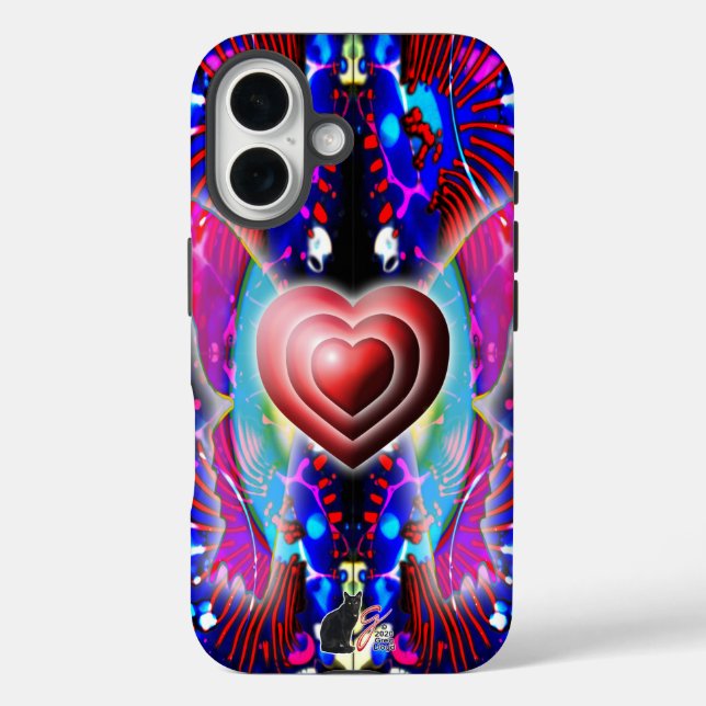 Hearts Of Glys Tough Case-Mate iPhone Case (Back)